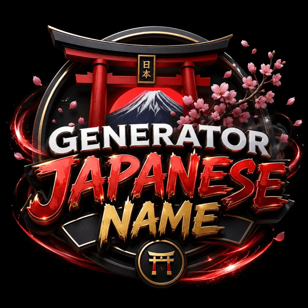 Generator Japanese Name Logo